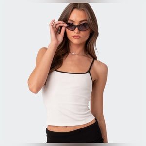back to basic tank top. EDIKTED NWT size S